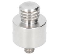 Cryfokt Adaptador de Prisma de Liberación Rápida de Acero Inoxidable Robusto M8 a 5/8 pulg. 11 para Aplicaciones de Medición GPS RTK