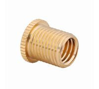 Cryfokt Adaptador de Rosca de Perilla de de Marchas de Aluminio, Diseñado para Diferentes Vehículos, Adecuado para Inserciones M12*1,25, para Amantes del de Marchas (10 * 1,5)