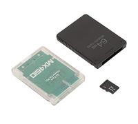 Cryfokt Adaptador y Lector de Tarjeta de Memoria de 64 GB para con Material ABS de de Tarjeta de Juego FMCB (Consolas gordas)