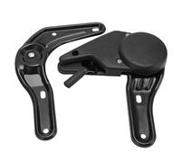 Cryfokt Ajuste para RV para Manija de Palanca de Ajuste de Asiento, Reclinable Trasero de Acero de 30-180 Grados para Camión de Remolque, Placa Dentada en Forma de Abanico, Se Recomienda Asistencia