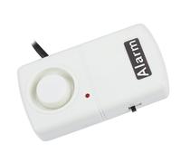 Cryfokt Alarma de Falla de Energía Indicador LED Eficiente Sirena de 120 DB para Uso de Seguridad en el Hogar, Blanco (Enchufe de la UE)