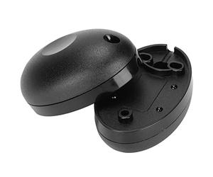Cryfokt Alarma de Haz Infrarrojo Impermeable para Exteriores, Sensor de Haz único de Alta Potencia para de Seguridad en Supermercados, Oficinas y Hogares