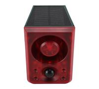 Cryfokt Alarma Solar con Sensor de Movimiento, Luz de Seguridad Impermeable para Casa, Villa, Patio, Granja, Granero con Control Remoto, 3 Modos y ángulo de Detección de 120° para Seguridad Al Aire