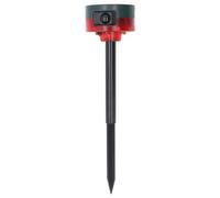 Cryfokt Alarma Solar del Sensor de Movimiento, 6 LED 13 Tipos de Luz de Alarma Solar del Sonido 129dB para el Patio para el Chalet