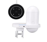 Cryfokt Alimentador Automático De Peces WiFi, Cámara 2.4G 5G De Gran Capacidad, Control De Aplicaciones, Acuario Temporizador con Dispensador De Alimentos Secos De 3 Puertos para