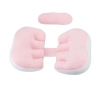 Cryfokt Almohada de Embarazo de Algodón Suave en Forma de U, Almohada de