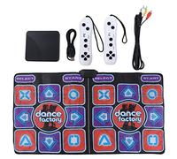 Cryfokt Almohadilla de Baile Musical, Alfombra de Baile Electrónica Plegable con Flechas Brillantes Suaves, Múltiples Niveles de Dificultad para Niños, Adolescentes y Adultos,