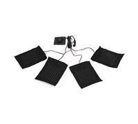 Cryfokt Almohadilla Térmica Eléctrica Impermeable con 3 Engranajes para Ropa y Accesorios de Invierno Fibra Compuesta 16x12cm 1 Unidad