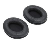 Cryfokt Almohadillas de Repuesto para Auriculares MDRNC60 MDRD333 DRBT50, Almohadillas Duraderas de Espuma Suave para Amantes de la Música, Paquete de 2 (Black)