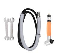 Cryfokt Amoladora Troqueladora de Pluma Neumática de ángulo Recto Accionada por Aire Estructura de Doble Rodamiento para Carpintería de Precisión Amoladora Troqueladora de Lápiz de Aire para Artesanos