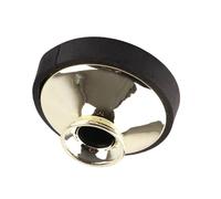 Cryfokt Amortiguador de Silencio para Saxofón Alto con Reducción de Sonido del 15% Al 20%, Diseño Compacto para Saxofones, Material ABS (GOLD)