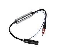 Cryfokt Amplificador de Señal en Línea FM para Antena de Coche, con Filtro de Ruido para Mejorar la Recepción de Radio