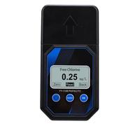 Cryfokt Analizador Portátil de Calidad del Agua, Medidor de PH con LED, for | ABS, Rango 0-10 Mg/L de Cloro Total y Libre, PH 6,5-9, a Pilas, Capucha Desmontable