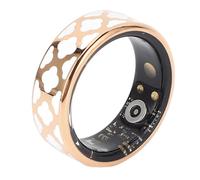 Cryfokt Anillo Inteligente, Rastreador de Ejercicios de Acero Inoxidable con Batería de 18 MAh y Estuche de Carga de 300 MAh, IP68 a (Tamaño 12 (ID 21,4 mm/0,84 pulg. C 67,2 mm/2,65 pulg.))