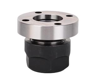 Cryfokt Asiento de Chuck Placa de Brida, ER20-D45 Parte de Repuesto 4 Holeros de los Agujeros para el Centro de Edición de CNC