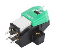 Cryfokt AT VM95E Reemplazo de Cartucho Giratorio de Doble Imán Móvil, Cartucho Magnético para Lápiz óptico con Protector de Lápiz óptico, Voltaje de Salida de 4 MV, Rango de Frecuencia