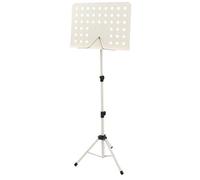 Cryfokt Atril Plegable para Partituras, Altura Ajustable Duradera para Músicos e Intérpretes, Portátil para Varios Instrumentos (Beige)