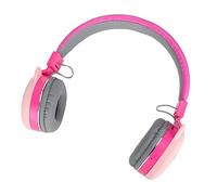 Cryfokt Auriculares para Niños Cute Animals 5.0 Auriculares Supraaurales para Niños con Micrófono Diadema Retráctil para Crecer (Cerdito Rojo)