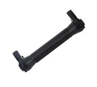 Cryfokt Barra de Extensión de Rueda Fácil Telescópica de Aleación de Aluminio para Bicicleta Plegable 3sixty, Color Brillante y Ligero para Entusiastas del Ciclismo (Black)