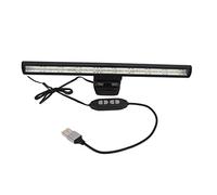 Cryfokt Barra de Luz de Monitor, Lámpara de Pantalla Alimentada por USB con 3 Modos de Iluminación de Color Monitor de PC Barra LED para el Cuidado de los Ojos, Lámparas de Escritorio de