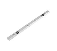 Cryfokt Barra Deslizante de Inglete de Aleación de Aluminio, Herramienta de Carpintería Duradera para Sierra de Mesa con Corredor de Acero Inoxidable Ajustable (300 diapositivas)