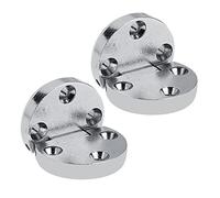 Cryfokt Bisagras de Mesa Plegables de Aleación de Zinc, Durabilidad Duradera, Capacidad de Carga de 10 Kg, para Mesas y Muebles con Solapa, 2 uds.