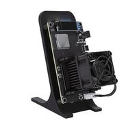 Cryfokt Bitcoin Miner, 1.2TH/s 18W Máquina de Minería BTC de Código Abierto con WiFi 2.4G y Pantalla en Tiempo Real, para Minería y Aprendizaje de Criptomonedas en el Hogar (Enchufe de la UE)
