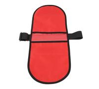 Cryfokt Bolsa de Transporte para Disco de Campo, Bolsa de Almacenamiento Impermeable de Tela Oxford con Correa Ajustable (Rojo)