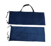 Cryfokt Bolsa para Estante Mahjong, Bolsa para Azulejos Mahjong Marino con Mango Suave, 4 Ranuras Independientes, Acceso Rápido y Fácil, Bolsas de Almacenamiento Portátiles para