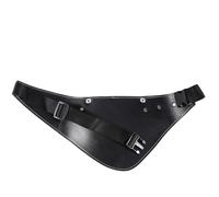 Cryfokt Bolsa Profesional para Tijeras de Peluquero de Cuero de PU para Pinzas y Cizallas de Peluquería, Funda de Peluquería de Gran Capacidad para Estilistas, Cuero de PU, 15.7 * 7.1 Pulgadas