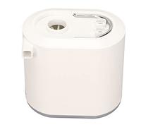Cryfokt Bomba de Aire Eléctrica Portátil 1300mAh Recargable, 4.5KPa | Mini inflador con 8 boquillas para acampar, viajar, colchón de aire, bolsas de vacío, juguetes para piscina, pelotas, luz LED