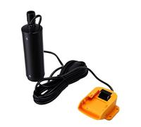 Cryfokt Bomba de Transferencia de Agua Inalámbrica, 100W 635GPH con Elevación de 9,8 Pies, para Drenaje de Estanque, Piscina y Jardín