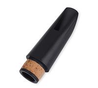 Cryfokt Boquilla de Clarinete de Corcho ABS, Sonido Brillante Fácil de Reproducir para Músico de Jazz, Tamaño Negro de 3,54 Pulgadas para Entusiastas del Clarinete