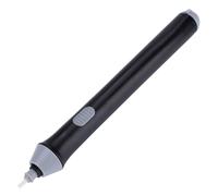 Cryfokt Borrador de Lápiz Automático Eléctrico con Pilas, Portátil Duradero para Estudiantes y Profesores de Arte (BLACK)