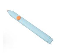 Cryfokt Borrador Eléctrico, Borrador Automático de Lápiz con Motor Fuerte, 20 Recambios, Diseño Ergonómico para Artistas, Estudiantes, Escuela, Oficina, Viajes (BLUE)