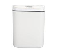 Cryfokt Bote de Basura Automático Sin Contacto con Tecnología de Detección Inteligente para Espacios de Cocina y Oficina, Material ABS con Batería, Diseño Compacto (12L)