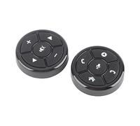 Cryfokt Botones de Control Remoto del Volante Bluetooth para una Mejor Experiencia en el Automóvil, Ajuste Universal con Fundas Protectoras Incluidas (10 Botones)