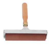 Cryfokt Brayer de Impresión de Alivio, Rodillo de Goma de Elasticidad Robusto y Duradero Fácil de Agarrar con 3 Tamaños para Pegar la Aplicación (15 cm)