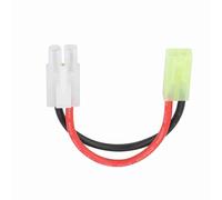 Cryfokt Cable de Enchufe Convertidor Hembra Grande a Mini Macho de Rendimiento Estable para Configuración de Carga (#1)