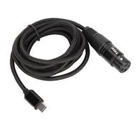 Cryfokt Cable USB C a XLR Hembra Chip Incorporado de Alta Gama Plug and Play para Línea de Grabación de (#1)