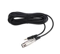 Cryfokt Cable XLR a 3,5 Mm Cable de Audio con Reducción de Ruido de para Grabación en Estudio en Casa Cobre OFC de 20 Pies