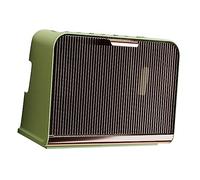 Cryfokt Caja de Almacenamiento para Enrutador WiFi de Gran Capacidad Montada en la Pared con Tapa para Limpieza y Limpieza, Hogar, Oficina, Sala de Estudio, PP Pet Decorativo (Cian Tamaño Grande