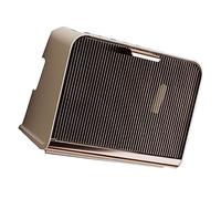 Cryfokt Caja de Almacenamiento para Enrutador WiFi de Gran Capacidad Montada en la Pared con Tapa para Limpieza y Limpieza, Hogar, Oficina, Sala de Estudio, PP Pet Decorativo (Beige Tamaño Grande