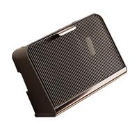 Cryfokt Caja de Almacenamiento para Enrutador WiFi de Gran Capacidad Montada en la Pared con Tapa para Limpieza y Limpieza, Hogar, Oficina, Sala de Estudio, PP Pet Decorativo (Color Café Tamaño