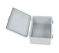 Cryfokt Caja de Conexiones ABS Caja de Alimentación Impermeable para Conexión Eléctrica Exterior 250x350x150mm Gris 1 Unidad