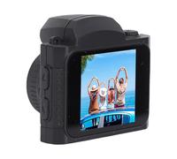 Cryfokt Cámara de Llaves, 64MP 4K Grabando una Pequeña Cámara Digital de 78 ° Gran Angular para el Viaje (Black)