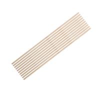 Cryfokt Cañas de Artesanía de Artes de Madera, Palitos de Artes Palitos de Madera Dura Palo Liso 10 Piezas de 30 Cm de Diale de de Bricol (4 mm*30 cm)
