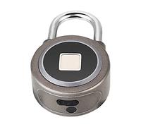 Cryfokt Candado Inteligente sin Llave con Huella Dactilar, Candado Resistente Al Agua para Almacén, Gabinete, Mochila, Oficina