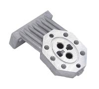 Cryfokt Carcasa de Bomba Cortadora de Troncos de Repuesto, Soporte Hidráulico Eléctrico Resistente para Varios Modelos de Cortadora de Madera