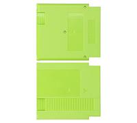 Cryfokt Carcasa de Cartucho de Juego, Carcasa de Conversión de 60 Pines a 72 Pines para, Reemplazo de ABS Duradero, Se Adapta Perfectamente, 2 uds. (GREEN)